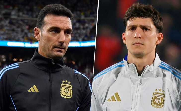 La postura de Lionel Scaloni con Leonardo Balerdi para la última fecha de Eliminatorias