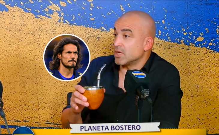 La postura del Tanque Silva sobre la situación de Cavani en Boca: “Cuesta entender”