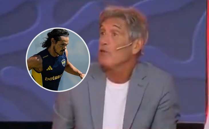 La propuesta de Juan Simón para resolver el problema de Cavani en Boca: “Lo está complicando a Riquelme”