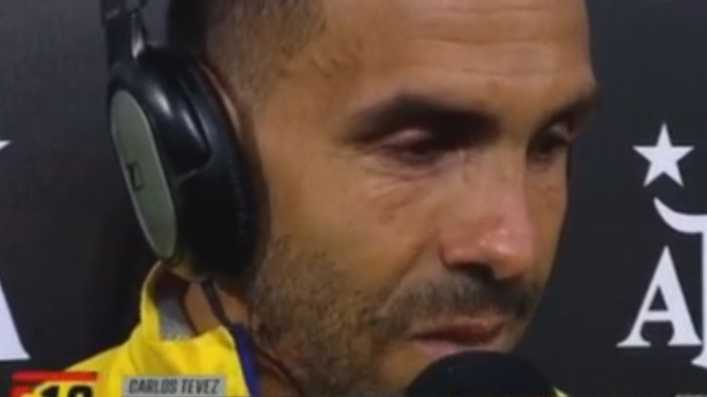La razón por la que Carlos Tévez lloró en el medio de la cancha de Boca