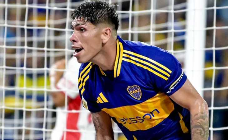 La reacción de Boca al gol de Carlos Palacios en el triunfo contra Huracán