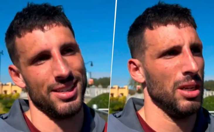 La reacción de Jonathan Calleri cuando le preguntaron si Gallardo lo llamó para jugar en River