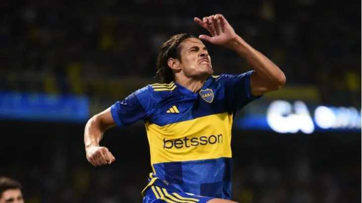 La reacción de los hinchas de Manchester United a la tijera de Cavani en Boca: Lo extraño todos los días