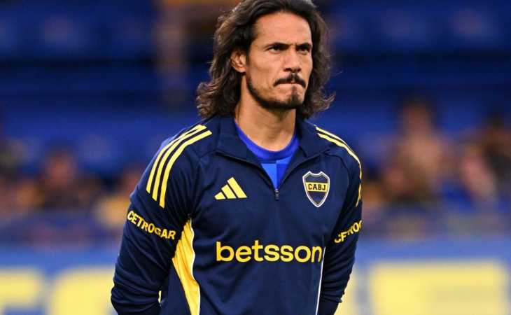 La revelación sobre el físico de Cavani antes de la eliminación de Boca: “Està muy preocupado”