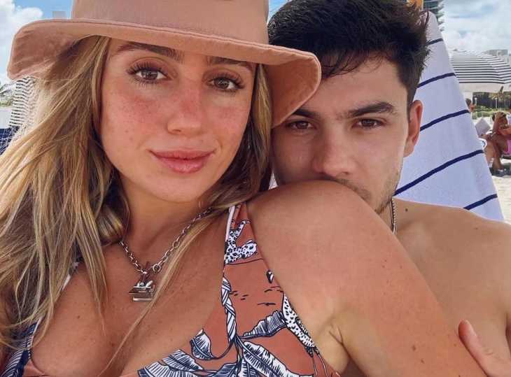 La romántica publicación de Morena Beltrán y Lucas Blondel en medio de sus vacaciones