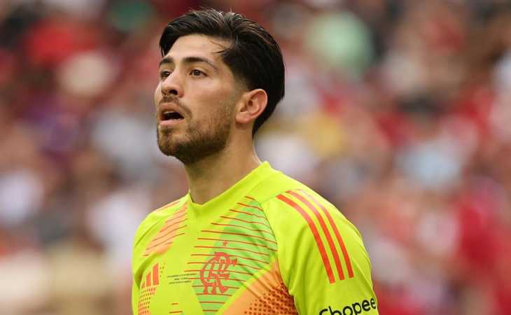 La salida de fondo de Agustín Rossi en Flamengo que fue viral en redes: “Está loco”