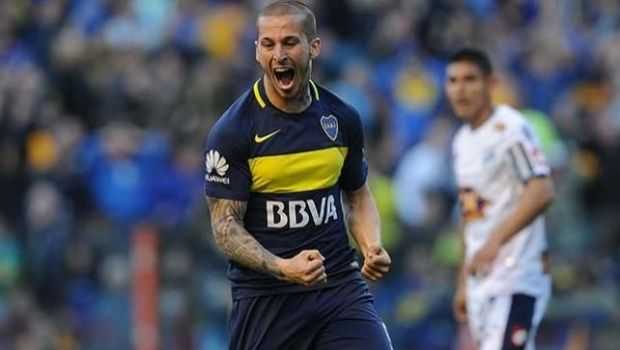 La selfie de Benedetto y Pavón antes del partido por Copa Argentina
