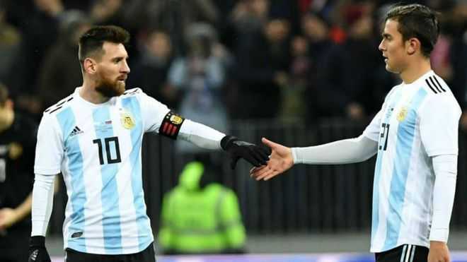 La sociedad frustrada entre Messi y Dybala
