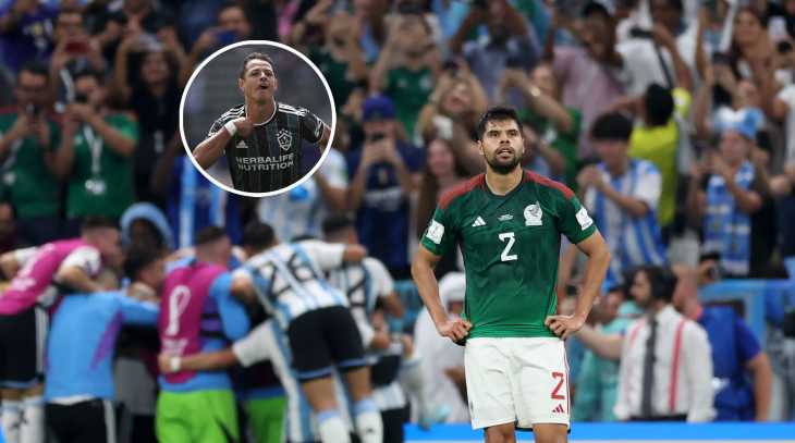 La sorpresiva publicación de Chicharito Hernández tras la victoria de Argentina sobre México