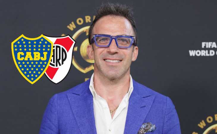 La sorpresiva respuesta de Alessandro Del Piero cuando le pidieron que elija entre Boca y River