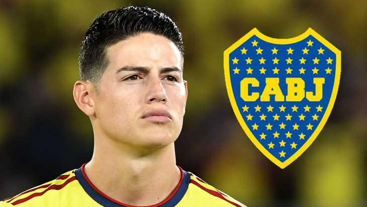 La verdad detrás de los rumores que conectan a James Rodríguez con Boca Juniors