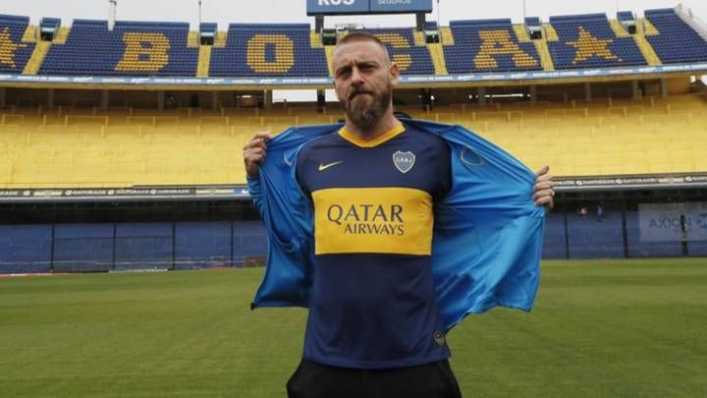 Las 5 perlitas del primer entrenamiento de De Rossi con Boca