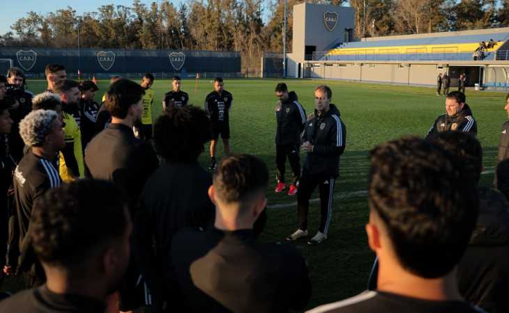 Las fotos de la Selección de Venezuela entrenándose en el Predio de Boca