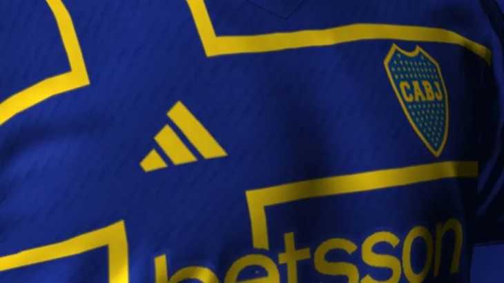 Las nuevas imágenes de la camiseta de Boca que homenajea a la bandera de Suecia