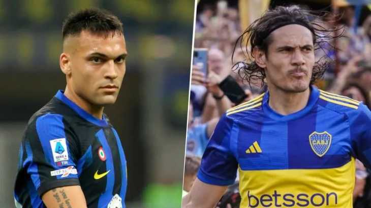 Lautaro Martínez bancó a Cavani y le pegó a Alessandro Costacurta: Que hablen los demás