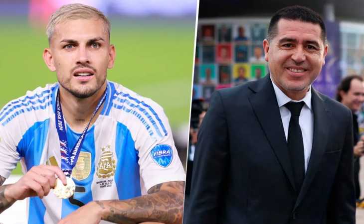 Leandro Paredes llamó a Riquelme: qué le dijo el volante en medio de toda la ilusión de los hinchas de Boca