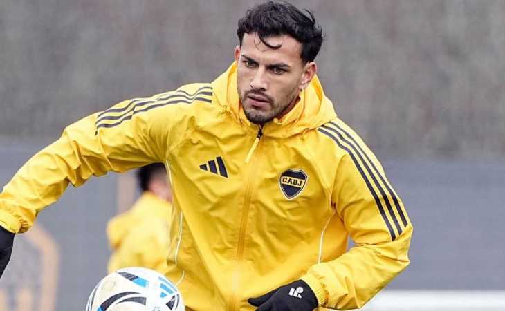 Leandro Paredes no completó la práctica de fútbol de Boca: el motivo