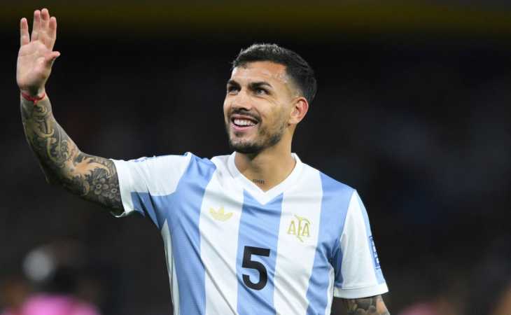 Leandro Paredes y un guiño a Boca en su festejo de cumpleaños