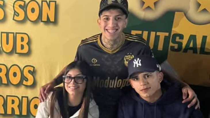 Leonel Flores visitó una olla popular en Monte Chingolo