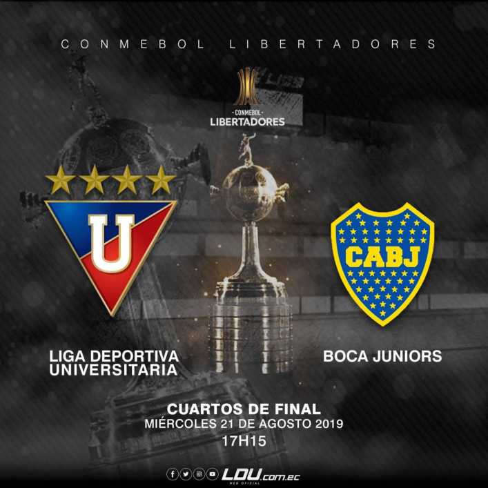 Liga de Quito vs Boca Juniors