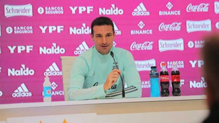 Lionel Scaloni, en conferencia: Messi, Agüero, el Mundial y los juveniles de la Selección Argentina