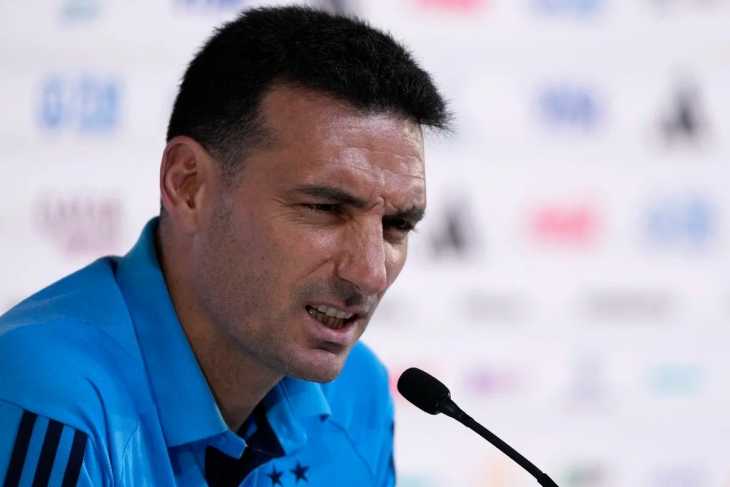 Lionel Scaloni se mostró molesto por los rumores antes del partido con Países Bajos