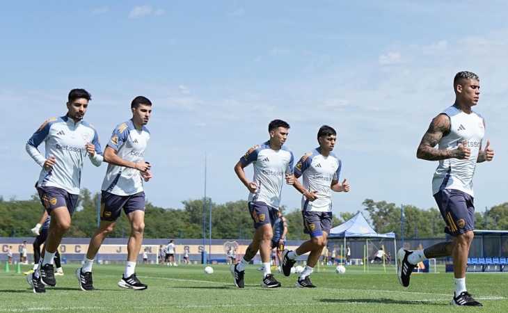¿Llega contra Argentinos? Carlos Palacios no pudo entrenarse en Boca por una gripe