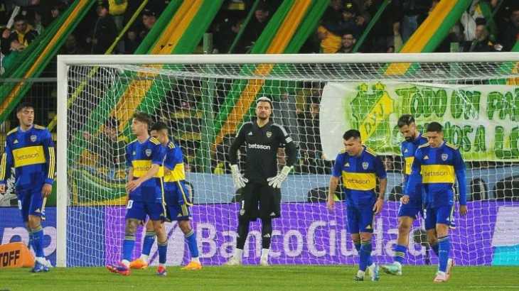 Llegó a Boca ilusionando a todos pero no rindió vs. Defensa y Justicia y lo destrozaron: Va en cámara lenta