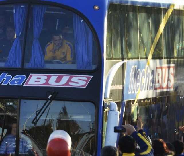 FOTOS: Llegó Boca y ¡se armó la caravana!