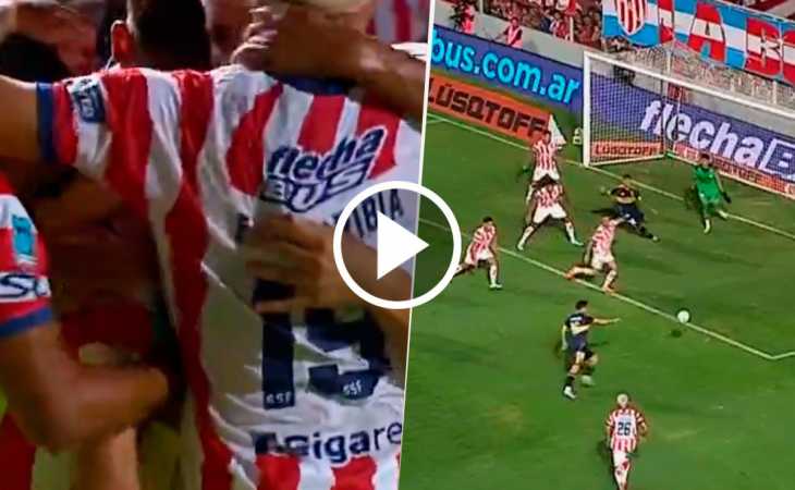 Lo empató Boca: el gol de Merentiel para el 1-1 frente a Unión