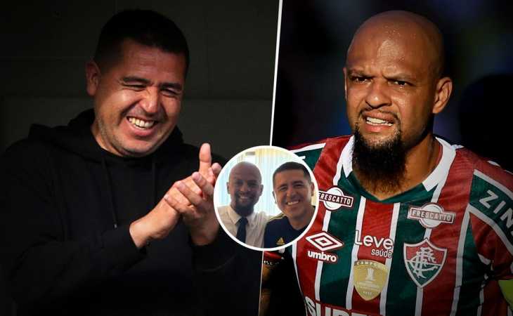 Los 4 regalos de Riquelme a Felipe Melo: “Quedarán por siempre”