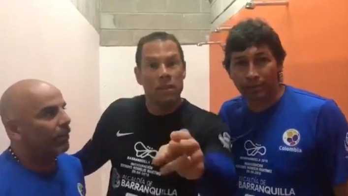 Los arenga de los tres colombianos que apoyan a Boca