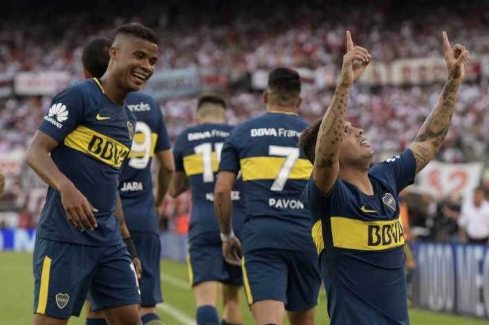 Los colombianos de Boca, nuevamente en problemas