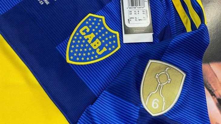 Los detalles de la exclusiva camiseta que Boca usará en la final
