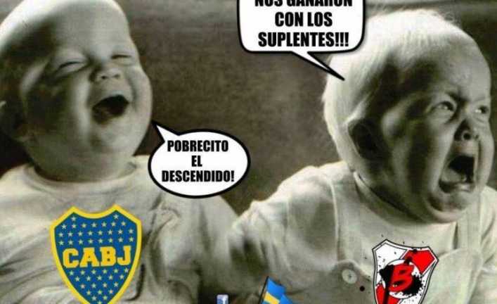 Los divertidos memes del superclásico