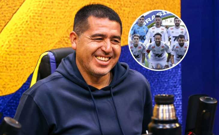 Los dos jugadores del Santos que Boca quiso en el pasado y le gustan a Juan Román Riquelme