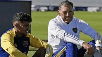 Los elogios de Russo para Medina y el consejo para su futuro en Boca