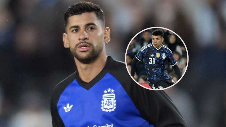 Los gestos de Cristian Romero con Leonel Flores tras su debut en la Selección