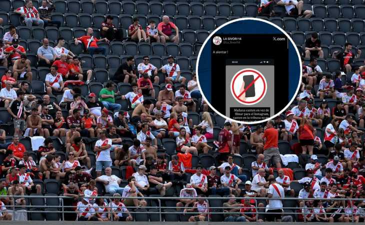 Los hinchas de River piden aliento para el partido ante Palmeiras y en Boca estallan de risa: “Ya lo dijo Ahumada”