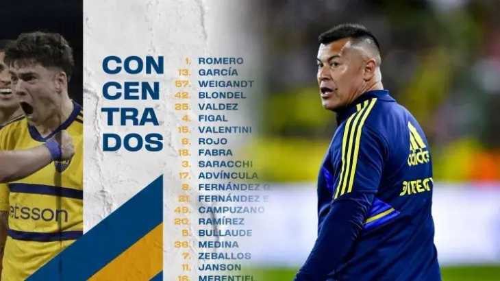 Los jugadores que Almirón borró de los convocados para Boca vs Lanús