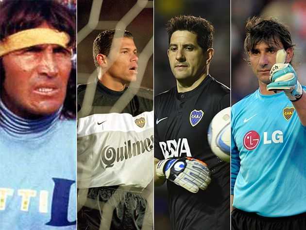 Los mejores arqueros en la historia de Boca Juniors