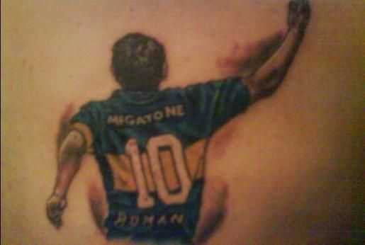 Los mejores tatuajes de Riquelme