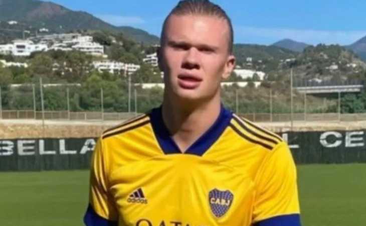 Los memes de Boca por la actuación de Haaland ante Brasil: “Es bostero”