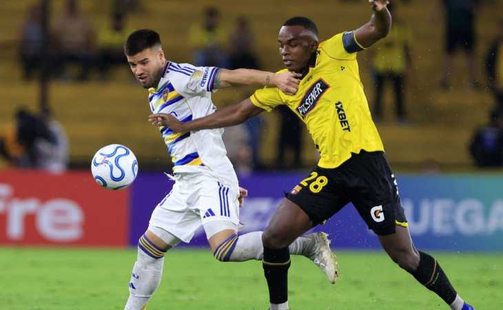 Los puntajes de Boca vs. Barcelona de Ecuador: jugador x jugador