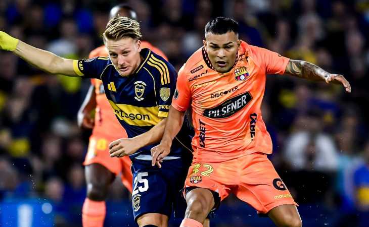 Los puntajes de Boca vs. Barcelona de Ecuador por la Copa Libertadores 2026: jugador x jugador