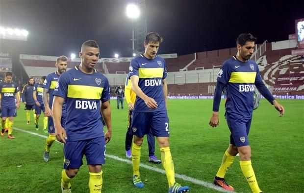 Los puntajes de la derrota de Boca