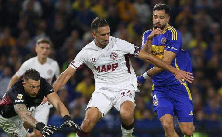 Los puntajes de los jugadores de Boca en el triunfo frente a Lanús por el Apertura 2025