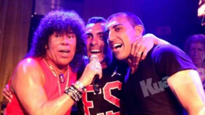 Los saludos de Tevez y Wanchope por el cumple de la Mona Jiménez