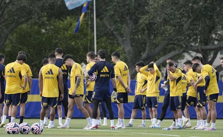 Los únicos 3 juveniles de Boca que se entrenan con el plantel de Primera: qué pasa con los otros