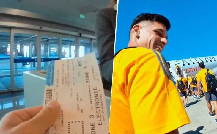Lucas Blondel grabó el viaje de Boca a Rosario y mostró la intimidad del plantel